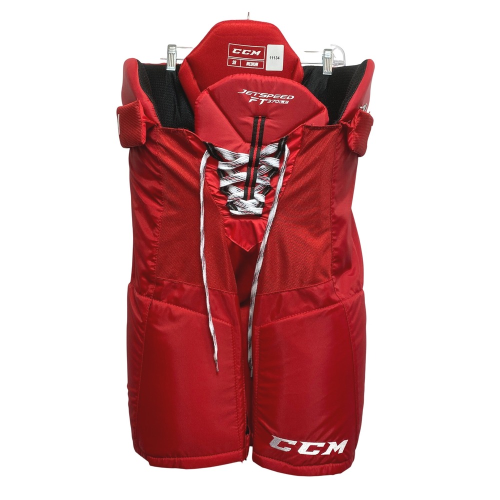 CCM Hockey Pants Mens Medium Red Jetspeed FT370 LE Senior Protective Gear